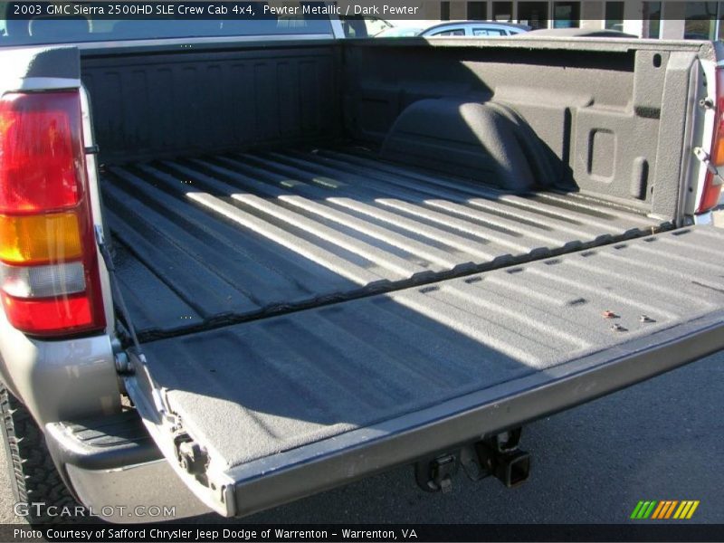 Pewter Metallic / Dark Pewter 2003 GMC Sierra 2500HD SLE Crew Cab 4x4