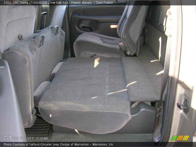 Pewter Metallic / Dark Pewter 2003 GMC Sierra 2500HD SLE Crew Cab 4x4