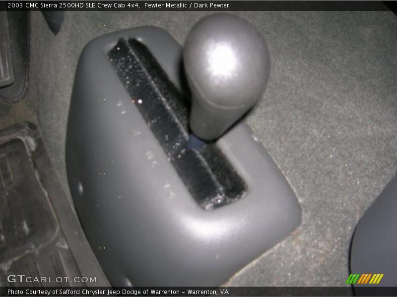 Pewter Metallic / Dark Pewter 2003 GMC Sierra 2500HD SLE Crew Cab 4x4