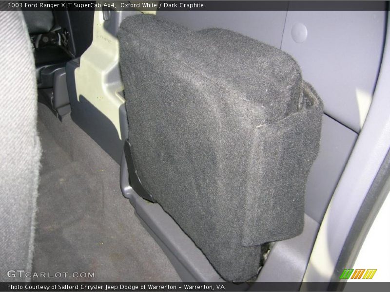 Oxford White / Dark Graphite 2003 Ford Ranger XLT SuperCab 4x4