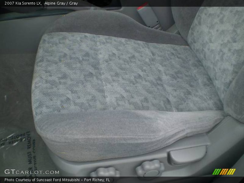 Alpine Gray / Gray 2007 Kia Sorento LX