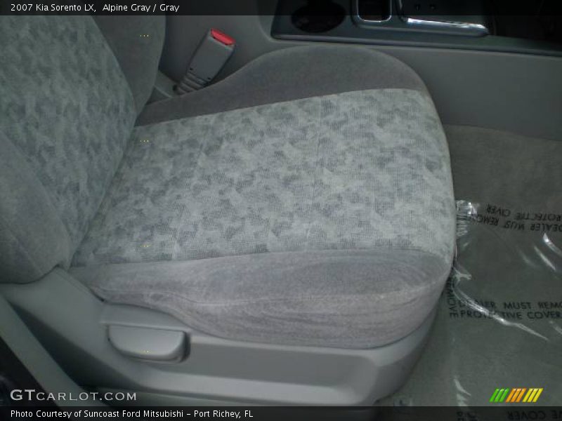 Alpine Gray / Gray 2007 Kia Sorento LX