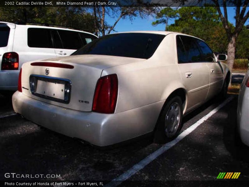 White Diamond Pearl / Dark Gray 2002 Cadillac DeVille DHS