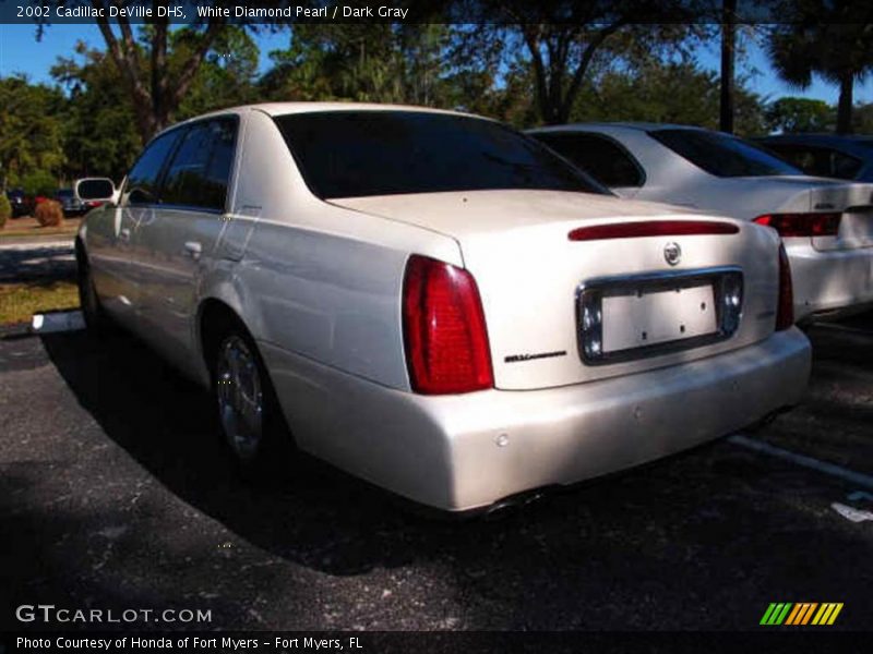 White Diamond Pearl / Dark Gray 2002 Cadillac DeVille DHS