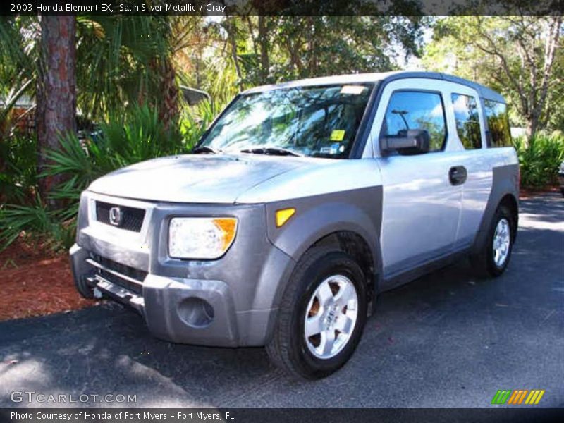Satin Silver Metallic / Gray 2003 Honda Element EX