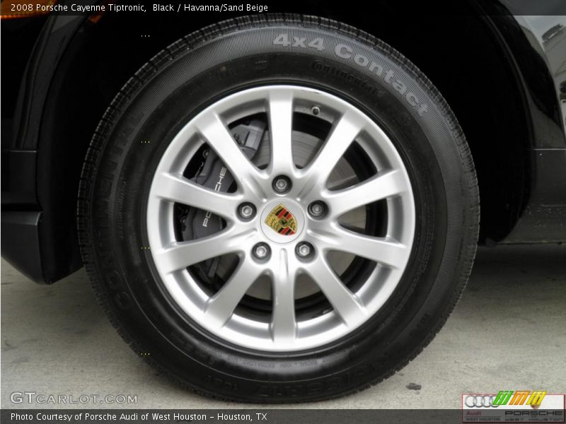 Black / Havanna/Sand Beige 2008 Porsche Cayenne Tiptronic