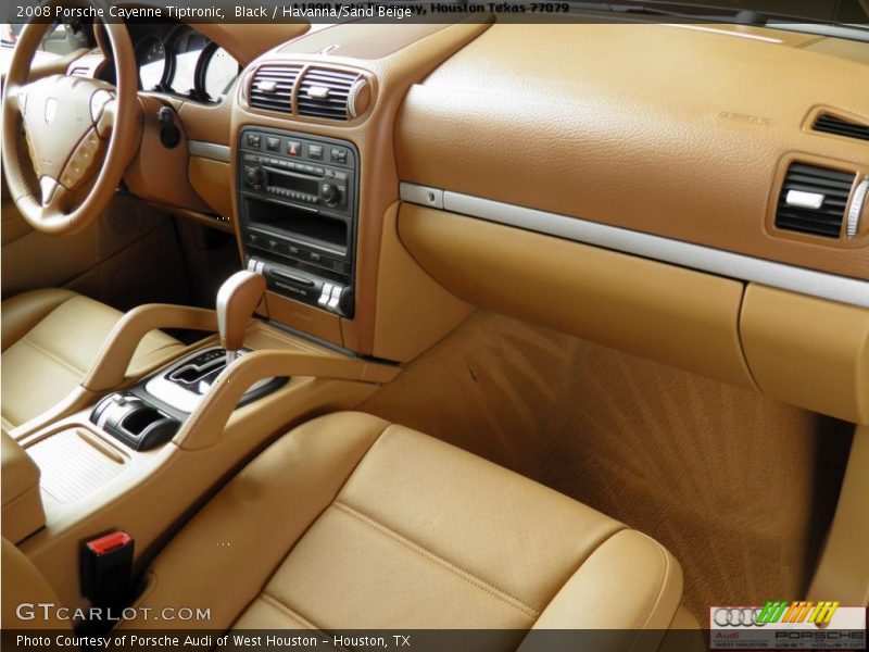Black / Havanna/Sand Beige 2008 Porsche Cayenne Tiptronic