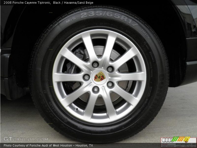 Black / Havanna/Sand Beige 2008 Porsche Cayenne Tiptronic
