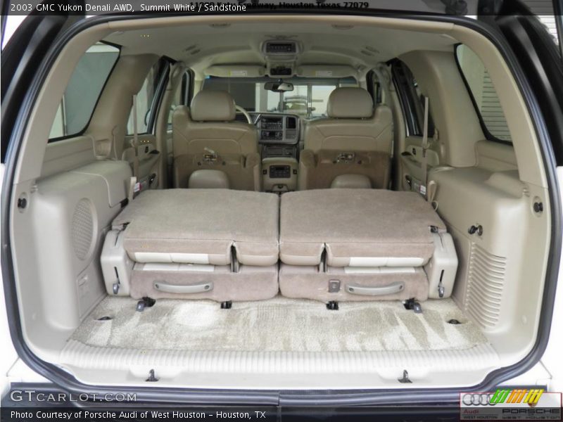 Summit White / Sandstone 2003 GMC Yukon Denali AWD