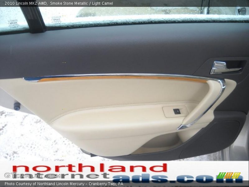 Smoke Stone Metallic / Light Camel 2010 Lincoln MKZ AWD