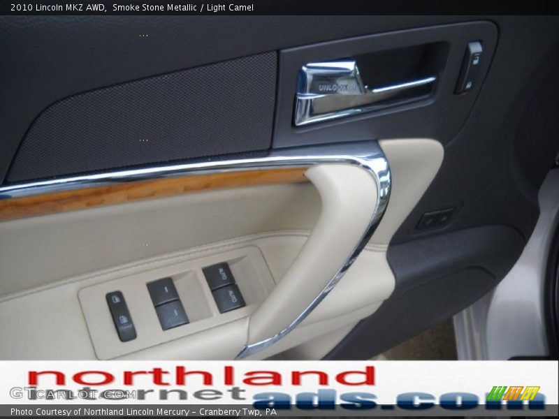 Smoke Stone Metallic / Light Camel 2010 Lincoln MKZ AWD