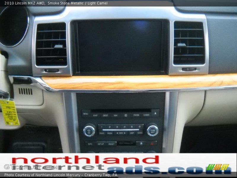 Smoke Stone Metallic / Light Camel 2010 Lincoln MKZ AWD