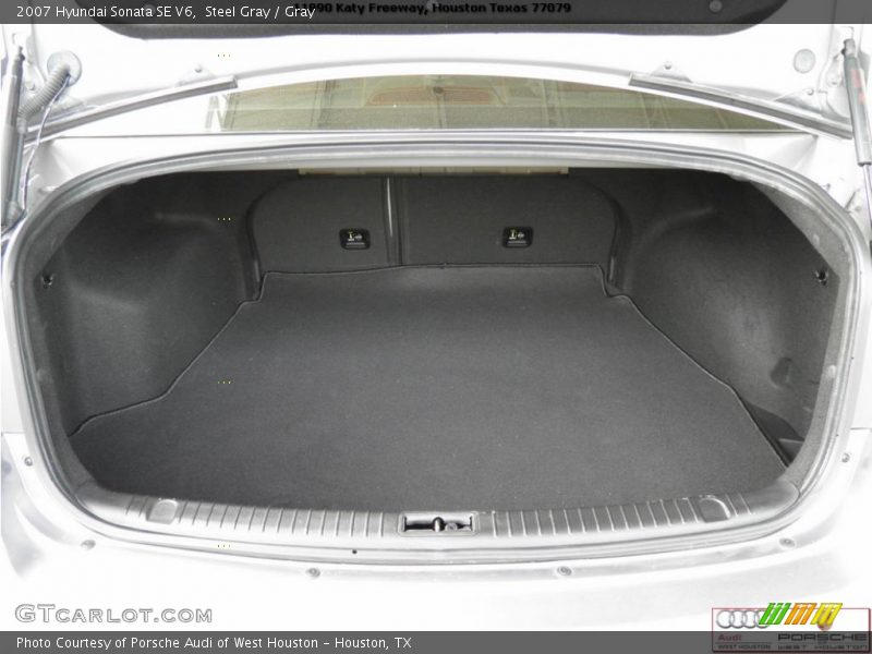 Steel Gray / Gray 2007 Hyundai Sonata SE V6