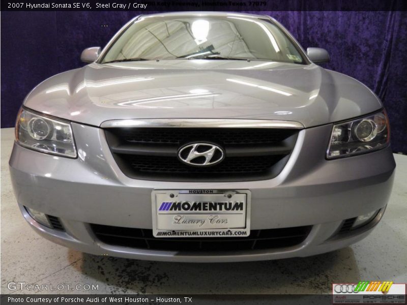 Steel Gray / Gray 2007 Hyundai Sonata SE V6