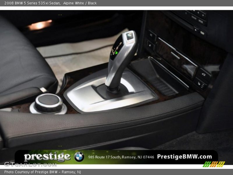 Alpine White / Black 2008 BMW 5 Series 535xi Sedan