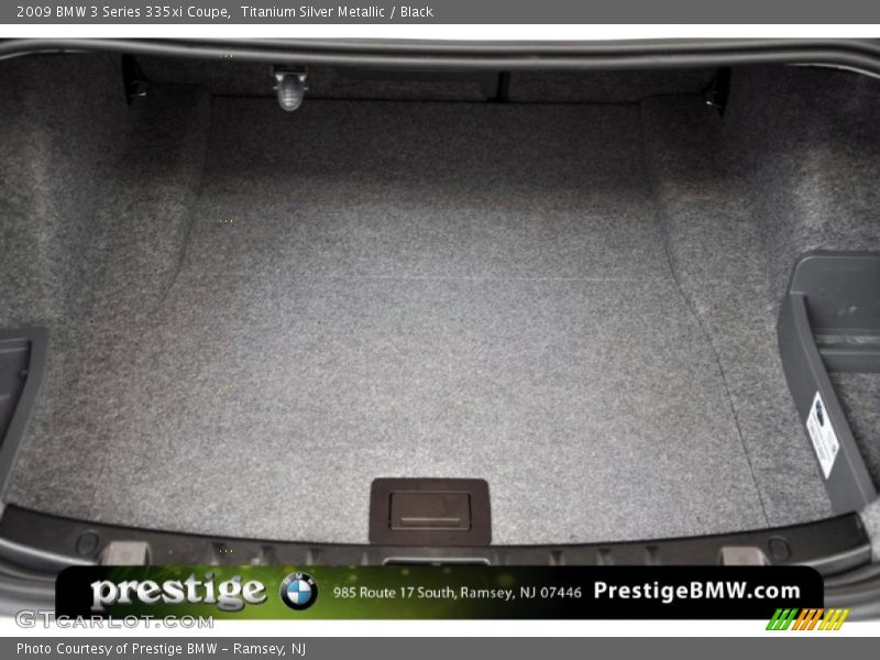 Titanium Silver Metallic / Black 2009 BMW 3 Series 335xi Coupe