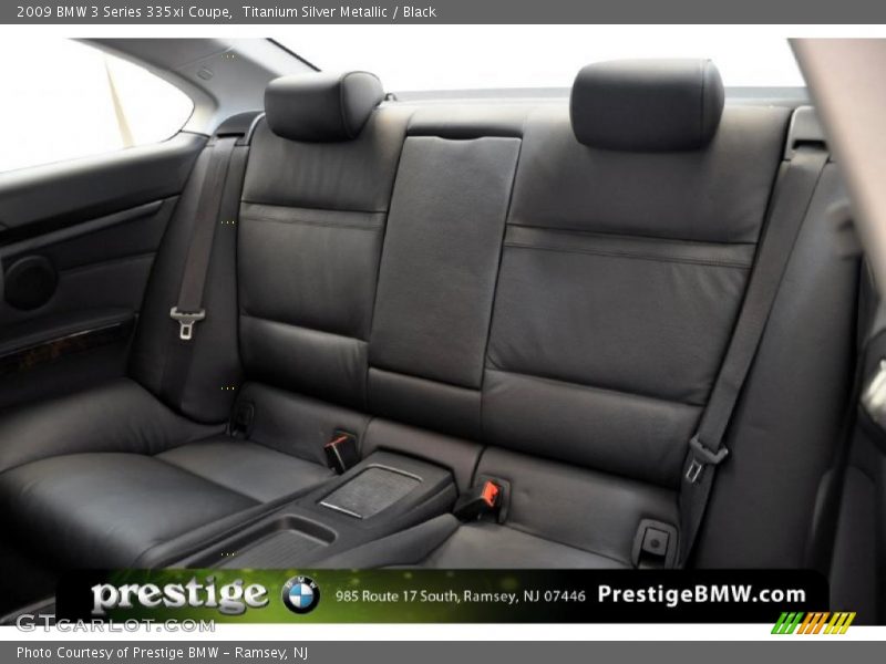Titanium Silver Metallic / Black 2009 BMW 3 Series 335xi Coupe