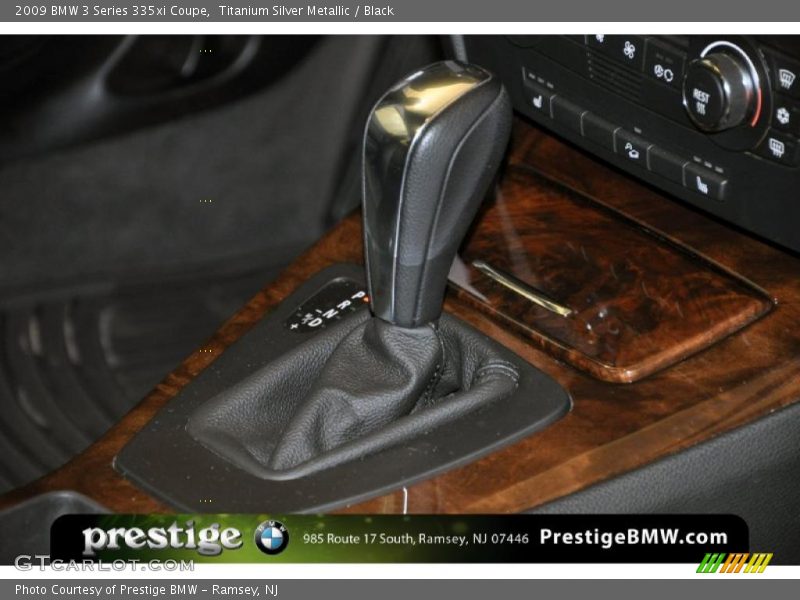 Titanium Silver Metallic / Black 2009 BMW 3 Series 335xi Coupe