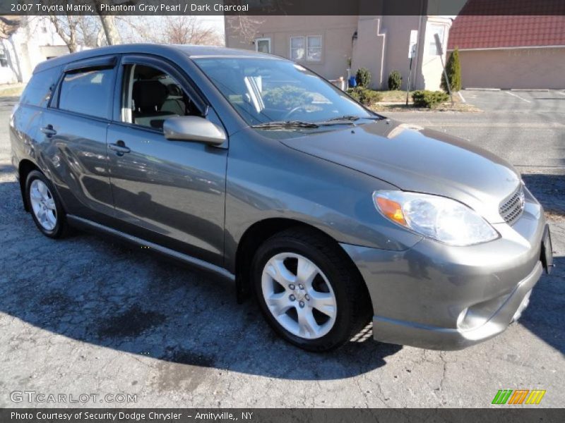Phantom Gray Pearl / Dark Charcoal 2007 Toyota Matrix