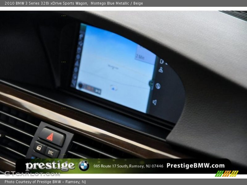 Montego Blue Metallic / Beige 2010 BMW 3 Series 328i xDrive Sports Wagon