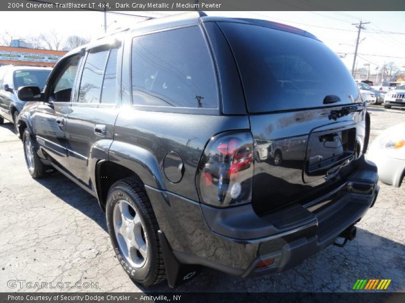 Dark Gray Metallic / Medium Pewter 2004 Chevrolet TrailBlazer LT 4x4