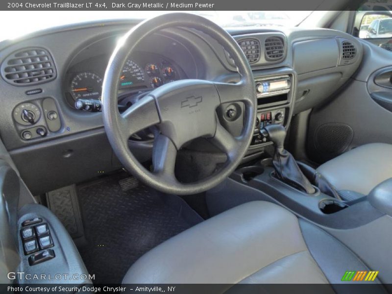 Dark Gray Metallic / Medium Pewter 2004 Chevrolet TrailBlazer LT 4x4