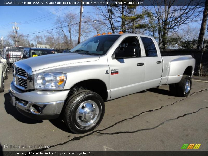 Front 3/4 View of 2008 Ram 3500 ST Quad Cab 4x4 Dually