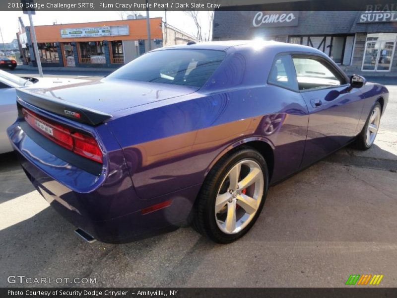 Plum Crazy Purple Pearl / Dark Slate Gray 2010 Dodge Challenger SRT8