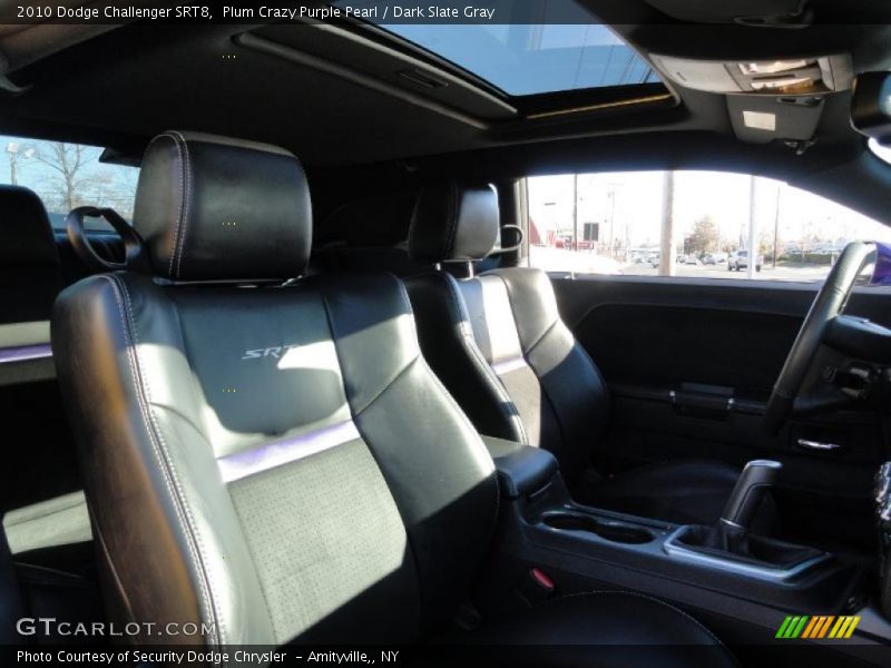 Plum Crazy Purple Pearl / Dark Slate Gray 2010 Dodge Challenger SRT8