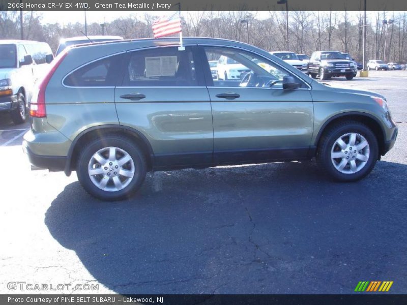 Green Tea Metallic / Ivory 2008 Honda CR-V EX 4WD