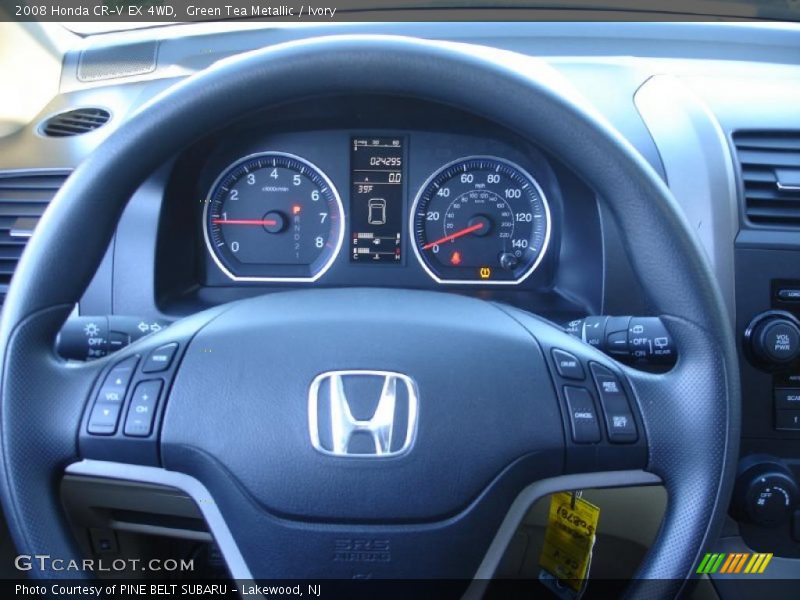 Green Tea Metallic / Ivory 2008 Honda CR-V EX 4WD