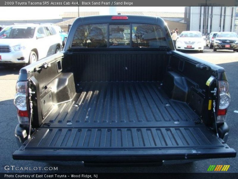 Black Sand Pearl / Sand Beige 2009 Toyota Tacoma SR5 Access Cab 4x4