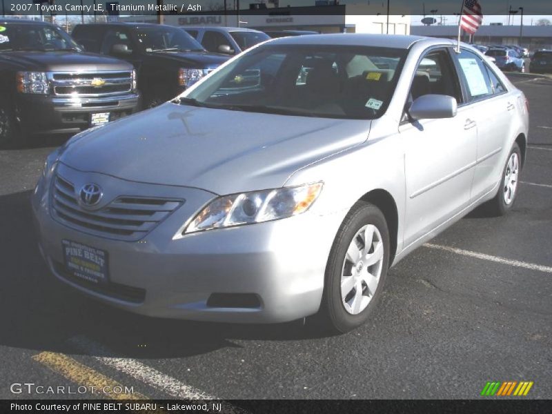 Titanium Metallic / Ash 2007 Toyota Camry LE