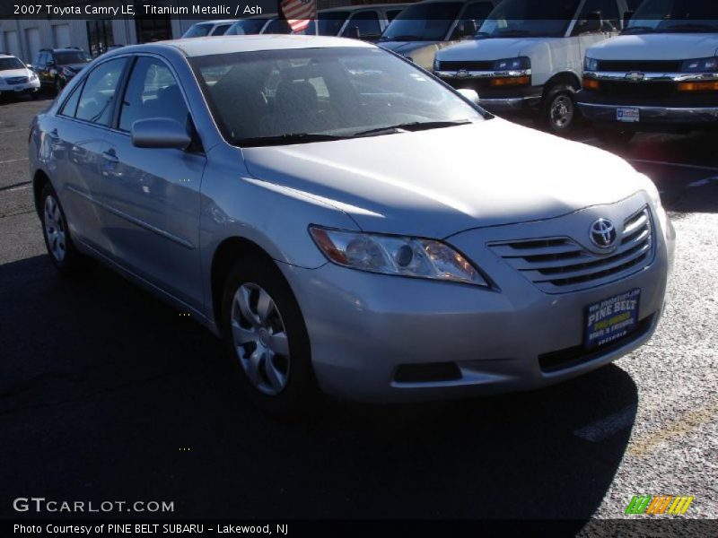 Titanium Metallic / Ash 2007 Toyota Camry LE