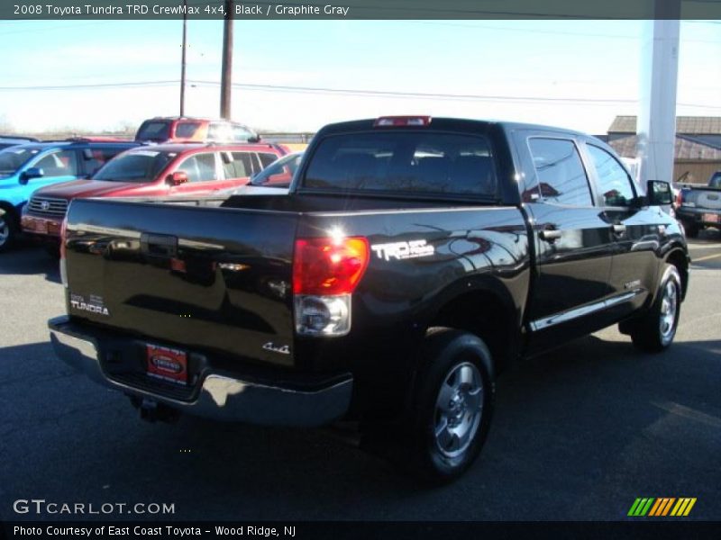Black / Graphite Gray 2008 Toyota Tundra TRD CrewMax 4x4