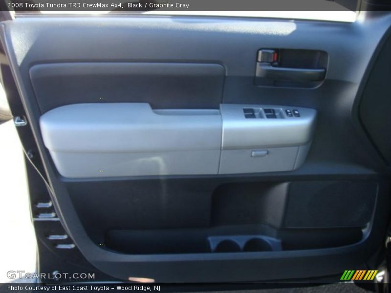 Black / Graphite Gray 2008 Toyota Tundra TRD CrewMax 4x4