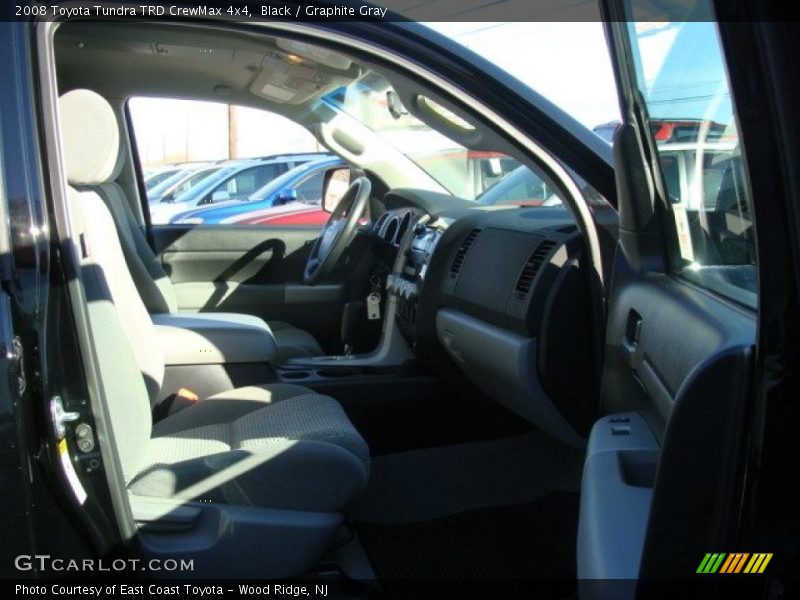 Black / Graphite Gray 2008 Toyota Tundra TRD CrewMax 4x4