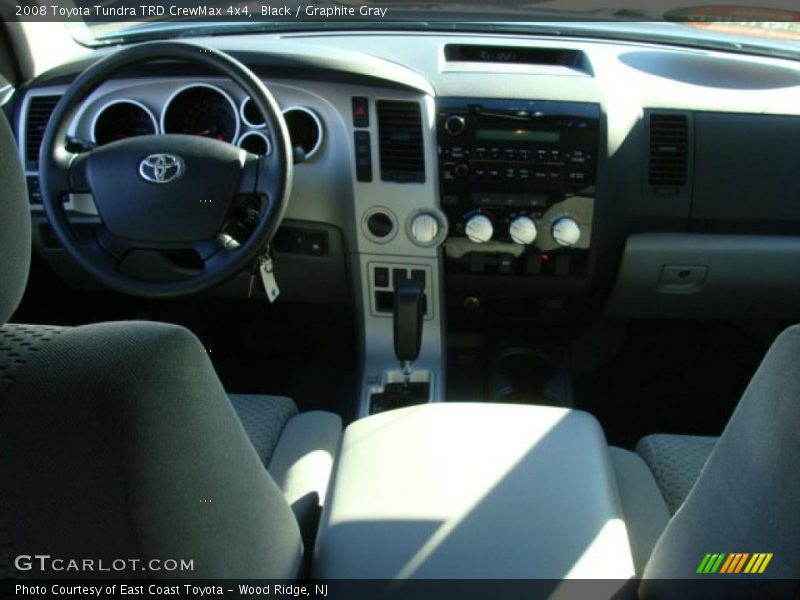 Black / Graphite Gray 2008 Toyota Tundra TRD CrewMax 4x4
