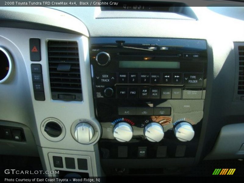 Black / Graphite Gray 2008 Toyota Tundra TRD CrewMax 4x4