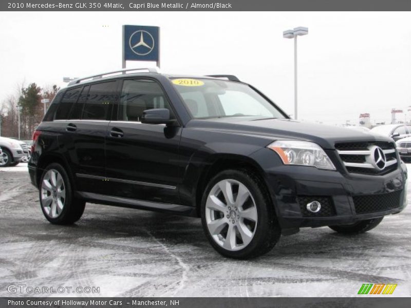 Capri Blue Metallic / Almond/Black 2010 Mercedes-Benz GLK 350 4Matic
