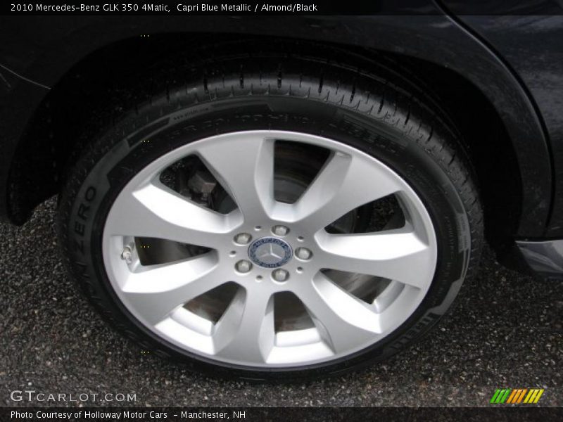 Capri Blue Metallic / Almond/Black 2010 Mercedes-Benz GLK 350 4Matic