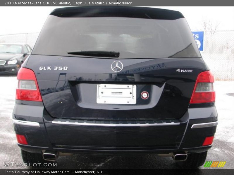Capri Blue Metallic / Almond/Black 2010 Mercedes-Benz GLK 350 4Matic