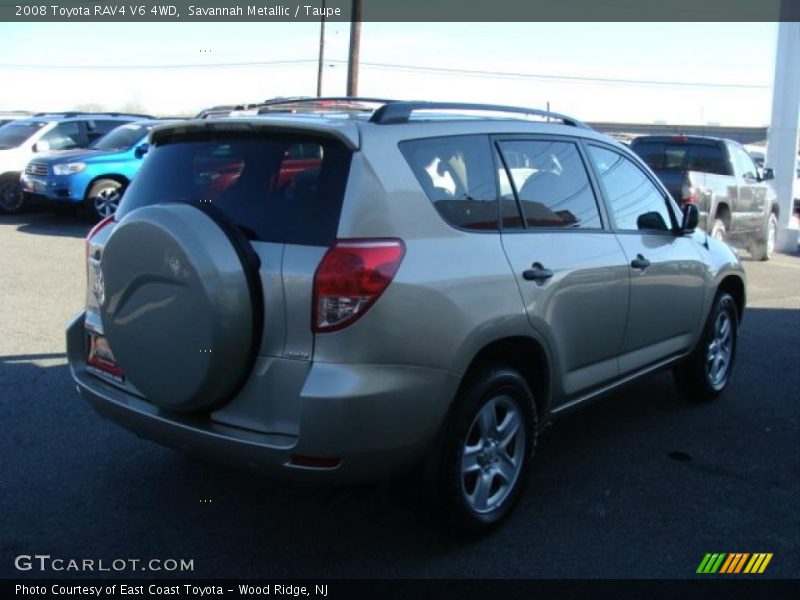 Savannah Metallic / Taupe 2008 Toyota RAV4 V6 4WD