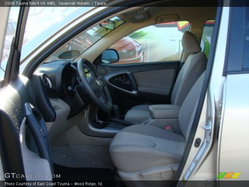 Savannah Metallic / Taupe 2008 Toyota RAV4 V6 4WD