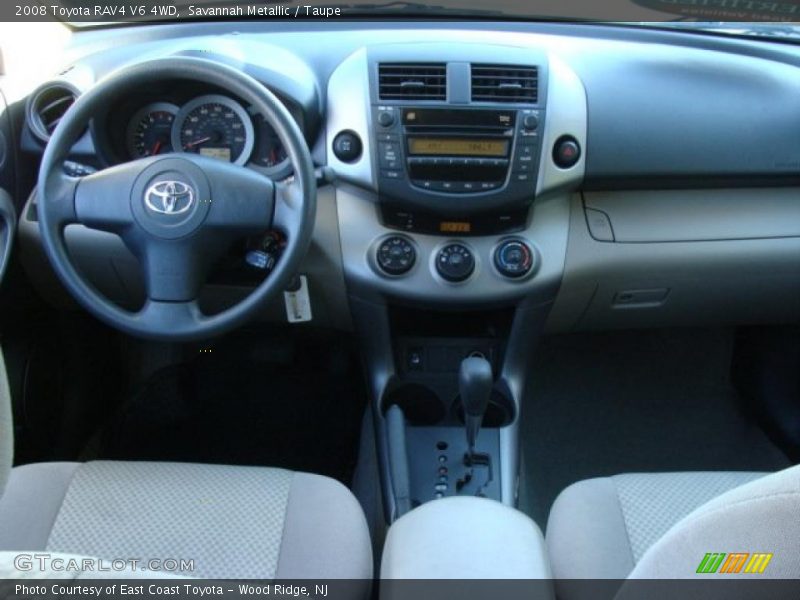 Savannah Metallic / Taupe 2008 Toyota RAV4 V6 4WD