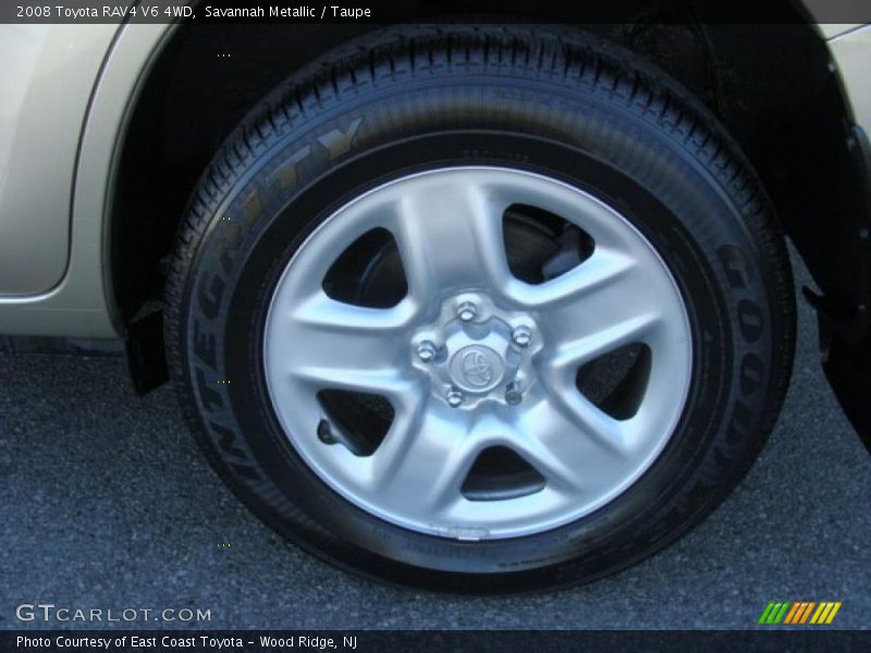 Savannah Metallic / Taupe 2008 Toyota RAV4 V6 4WD