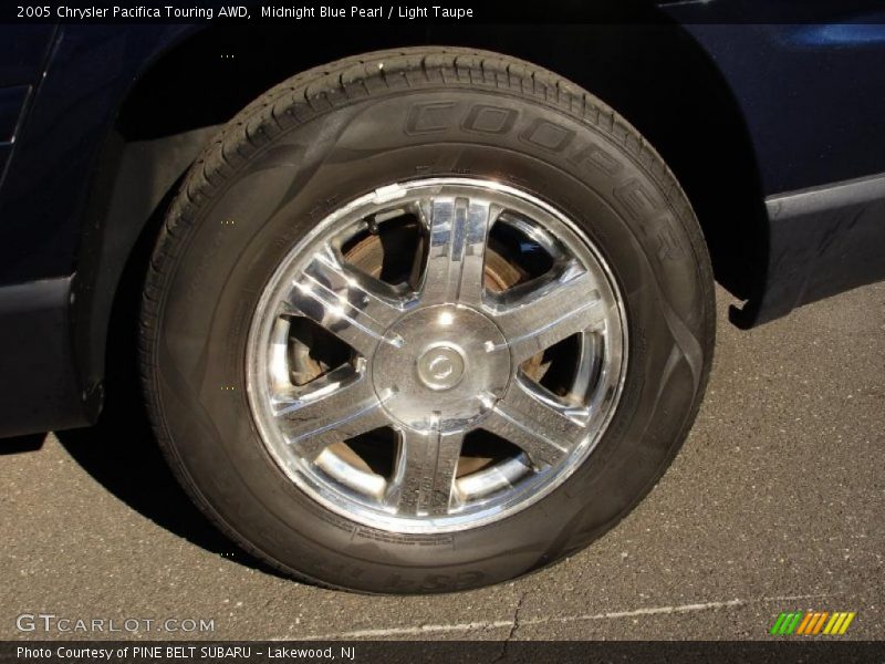 Midnight Blue Pearl / Light Taupe 2005 Chrysler Pacifica Touring AWD
