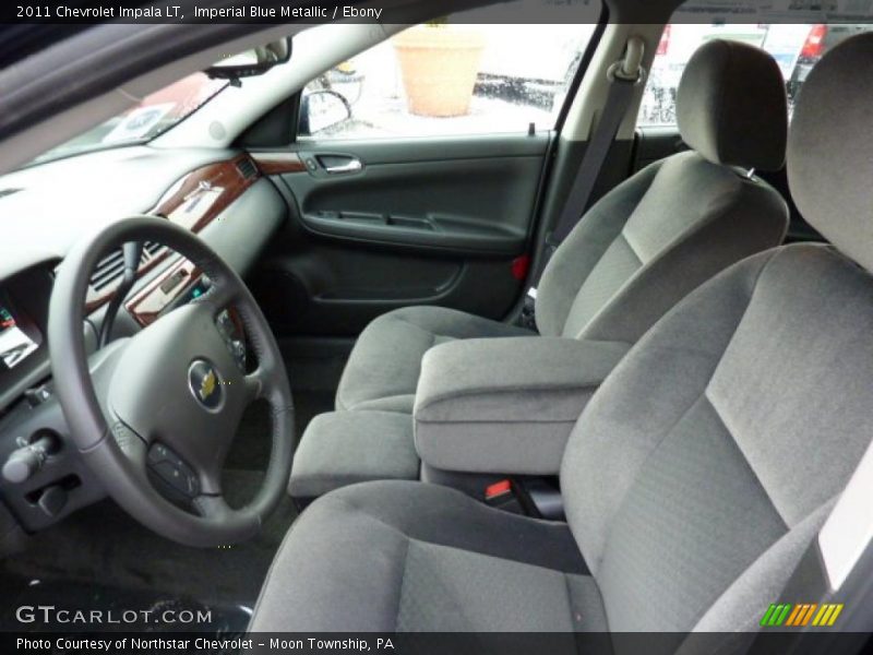 Imperial Blue Metallic / Ebony 2011 Chevrolet Impala LT