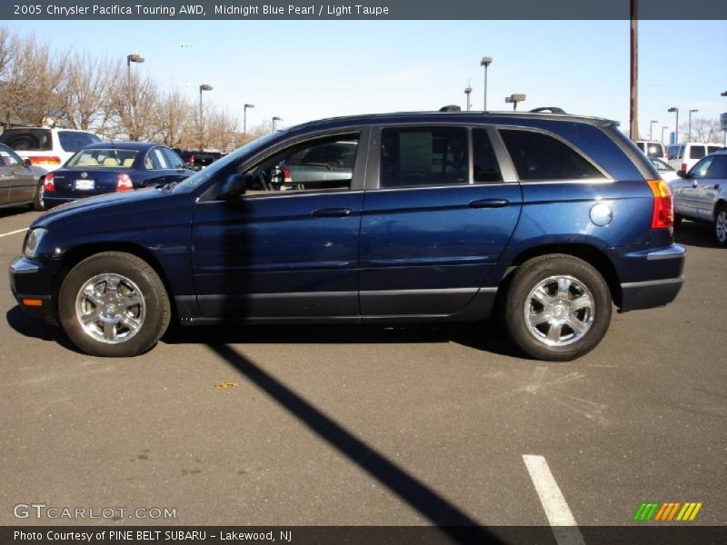Midnight Blue Pearl / Light Taupe 2005 Chrysler Pacifica Touring AWD