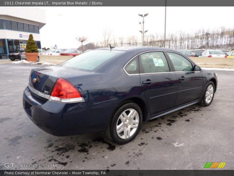 Imperial Blue Metallic / Ebony 2011 Chevrolet Impala LT